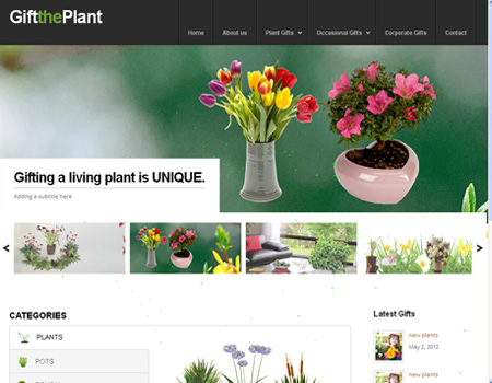 Giftthe Plant Website