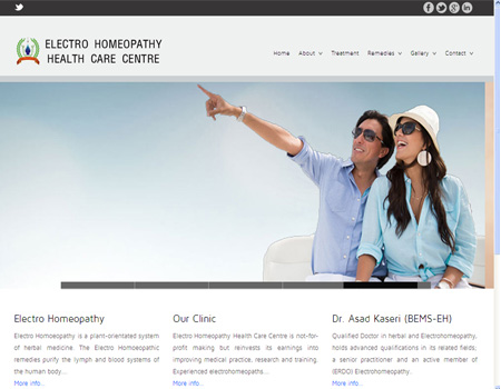 Electro Homeopathy Website
